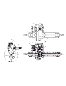 Single Speed Transmission parts for Yard-Man Lawn Tractor 13B-325-401 / 1999 from AppliancePartsPros.com