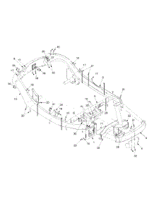 Frame Assembly parts for Yard-Man Lawn Tractor 13B-325-401 / 2000 from AppliancePartsPros.com