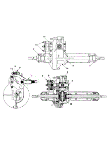 Differential Assembly parts for Yard-Man Lawn Tractor 13B-325-401 / 2001 from AppliancePartsPros.com
