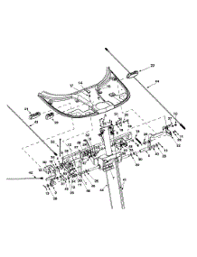 Foot Controls & Cables parts for Yard-Man Lawn Tractor 13B-325-401 / 2001 from AppliancePartsPros.com
