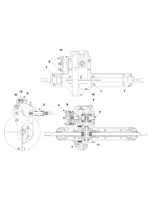 Transmission parts for Yard-Man Lawn Tractor 13B-325-401 / 2002 from AppliancePartsPros.com