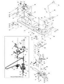 Pto, Battery, Frame parts for Yard-Man Lawn Tractor 13BD604G401 / 2002 from AppliancePartsPros.com