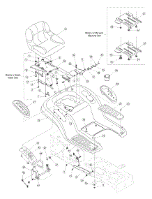 Fender parts for Yard-Man Lawn Tractor 13BT604H755 / 2005 from AppliancePartsPros.com