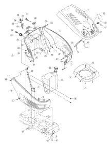 Hood Style 4 parts for Yard-Man Lawn Tractor 13BT604H755 / 2005 from AppliancePartsPros.com