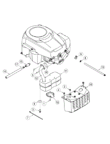 Engine Accessories Single parts for Yard-Man Lawn Tractor 13BX605G755 / 2007 from AppliancePartsPros.com