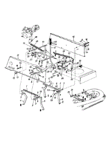 Deck Lift & Hanger parts for Yard-Man Lawn Tractor 13BX614G401 / 1998 from AppliancePartsPros.com