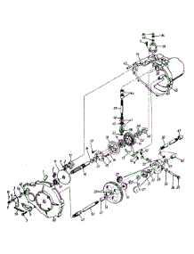 Transmission Assembly parts for Yard-Man Lawn Tractor 13BX614G401 / 1998 from AppliancePartsPros.com