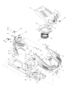Hood, Fuel Tank, Electrical parts for Yard-Man Lawn Tractor 13CX614G401 / 2003 from AppliancePartsPros.com