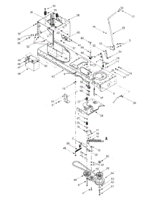 Pto, Battery, Frame parts for Yard-Man Lawn Tractor 13CX614G401 / 2003 from AppliancePartsPros.com