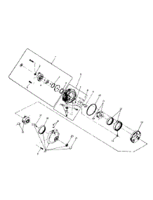 Hydrostatic Transmission parts for Yard-Man Garden Tractor 144-998-401 / 1994 from AppliancePartsPros.com