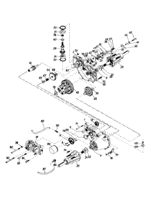 Transmission Assembly parts for Yard-Man Garden Tractor 144W834P401 / 1994 from AppliancePartsPros.com