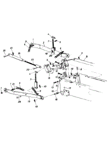 Three Point Hitch parts for Yard-Man Garden Tractor 145-999-401 / 1995 from AppliancePartsPros.com