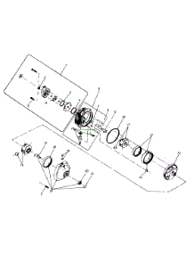 Hydrostatic Transmission parts for Yard-Man Garden Tractor 146-999-401 / 1996 from AppliancePartsPros.com