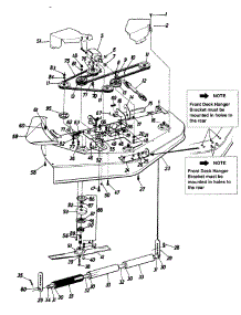 Mowing Deck Assembly parts for Yard-Man Garden Tractor 14A-999-401 / 1997 from AppliancePartsPros.com