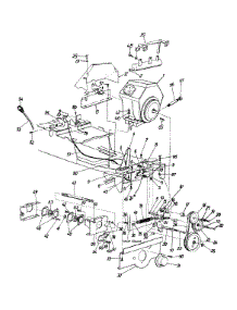 Pto Assembly / Muffler / Driveshaft parts for Yard-Man Garden Tractor 14A-999-401 / 1998 from AppliancePartsPros.com
