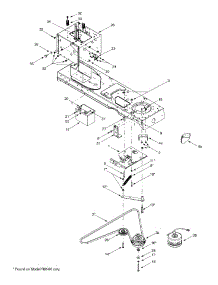 Pto Electric parts for Yard-Man Garden Tractor 14AR814K401 / 2002 from AppliancePartsPros.com