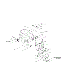 Briggs & Stratton: Intek Twin parts for Yard-Man Garden Tractor 14AU804H401 / 2000 from AppliancePartsPros.com