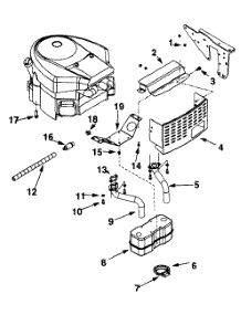 Intek Engine Accessories parts for Yard-Man Garden Tractor 14AV834P401 / 1998 from AppliancePartsPros.com