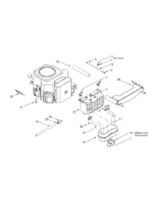 Kohler: Twin Cylinder W parts for Yard-Man Garden Tractor 14AW804H401 / 2000 from AppliancePartsPros.com