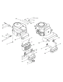 Engine Accessories parts for Yard-Man Garden Tractor 14AW804H401 / 2001 from AppliancePartsPros.com
