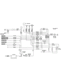 Electrical parts for Yard-Man Garden Tractor 14AW834H401 / 1998 from AppliancePartsPros.com