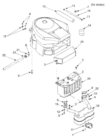 Engine Accessories parts for Yard-Man Garden Tractor 14AZ814K401 / 2003 from AppliancePartsPros.com