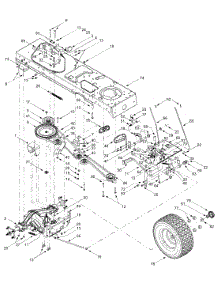 Drive, Controls parts for Yard-Man Garden Tractor 14CU804H401 / 2004 from AppliancePartsPros.com