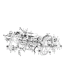 Transmission parts for Yard-Man Tiller 216-447-701 / 1996 from AppliancePartsPros.com