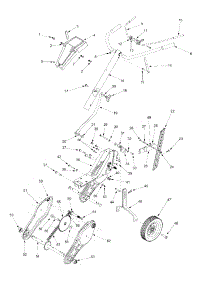 General Assembly parts for Yard-Man Tiller 21A-392B401 / 2002 from AppliancePartsPros.com