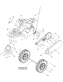 Drive And Wheels parts for Yard-Man Tiller 21AB453J701 / 2006 from AppliancePartsPros.com