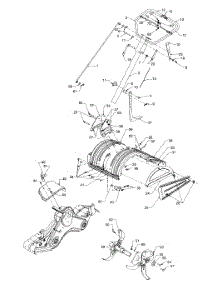 General Assembly parts for Yard-Man Tiller 21AB454C401 / 2001 from AppliancePartsPros.com