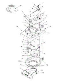 Impeller Assembly parts for Yard-Man Chipper-Shredder & Vac 24A-020D401 / 2000 from AppliancePartsPros.com