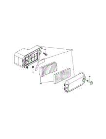1P70c0a Air Cleaner parts for Yard-Man Chipper-Shredder & Vac 24A-02MM001 / 2010 from AppliancePartsPros.com