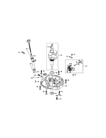 1P70c0a Crankshaft parts for Yard-Man Chipper-Shredder & Vac 24A-02MM001 / 2010 from AppliancePartsPros.com