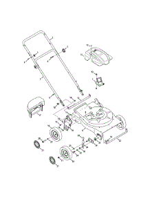 Handle & Frame 24A-02Mm001 parts for Yard-Man Chipper-Shredder & Vac 24A-02MM001 / 2010 from AppliancePartsPros.com