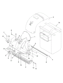 Nozzle & Bag parts for Yard-Man Chipper-Shredder & Vac 24A-103A401 / 1998 from AppliancePartsPros.com