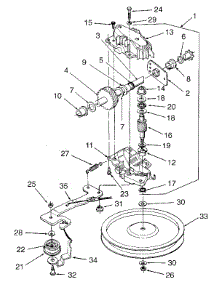 Transmission Assembly parts for Yard-Man Chipper-Shredder & Vac 24A-203B401 / 1998 from AppliancePartsPros.com