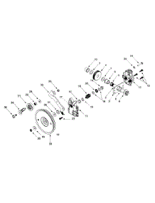 Transmission Assembly parts for Yard-Man Chipper-Shredder & Vac 24A-203B401 / 1999 from AppliancePartsPros.com