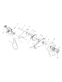 Drive & Wheel parts for Yard-Man Chipper-Shredder & Vac 24A-203B401 / 2000 from AppliancePartsPros.com