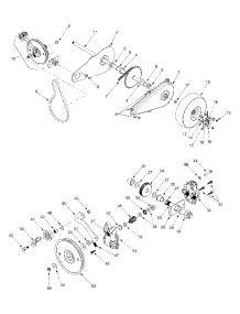 Drive & Wheels parts for Yard-Man Chipper-Shredder & Vac 24A-203B401 / 2002 from AppliancePartsPros.com