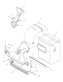 Nozzle & Bag parts for Yard-Man Chipper-Shredder & Vac 24A-203B401 / 2003 from AppliancePartsPros.com