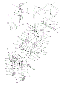 Handle parts for Yard-Man Chipper-Shredder & Vac 24A-203C701 / 2005 from AppliancePartsPros.com