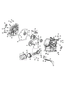170-C0a-11 Crankcase parts for Yard-Man Blower 24A-67M3001 / 2012 from AppliancePartsPros.com