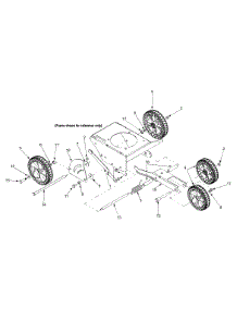 Wheel Assembly parts for Yard-Man Edger 25A-552A701 / 2004 from AppliancePartsPros.com