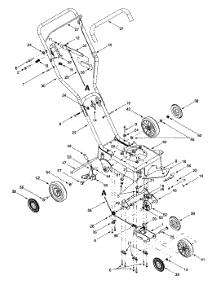 General Assembly parts for Yard-Man Edger 25A-564A401 / 2000 from AppliancePartsPros.com