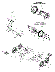 Track & Frame parts for Yard-Man Snow Thrower 315E733E401 / 1995 from AppliancePartsPros.com