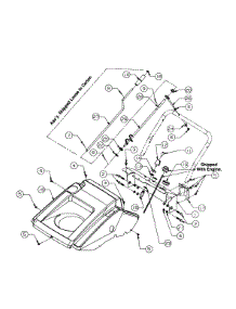 Cover & Dash parts for Yard-Man Snow Thrower 316E162-401 / 1996 from AppliancePartsPros.com
