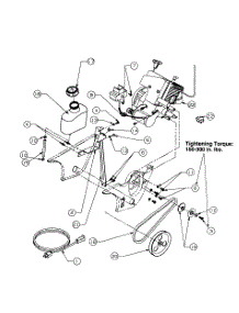Engine & V-Belt parts for Yard-Man Snow Thrower 316E162-401 / 1996 from AppliancePartsPros.com