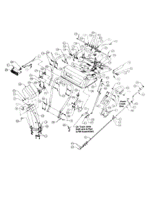 Handle Assembly parts for Yard-Man Snow Thrower 316E753F401 / 1996 from AppliancePartsPros.com
