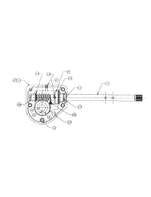 Gear Assembly parts for Yard-Man Snow Thrower 316E753F701 / 1996 from AppliancePartsPros.com